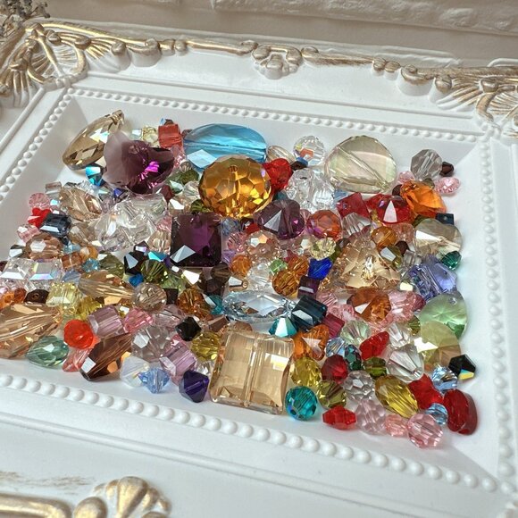 200 Pieces Swarovski Crystals Loose Beads Assortment Mix - Picture 4 of 5